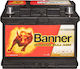 Banner Car Start/Stop Battery with 60Ah Capacity and 640A CCA