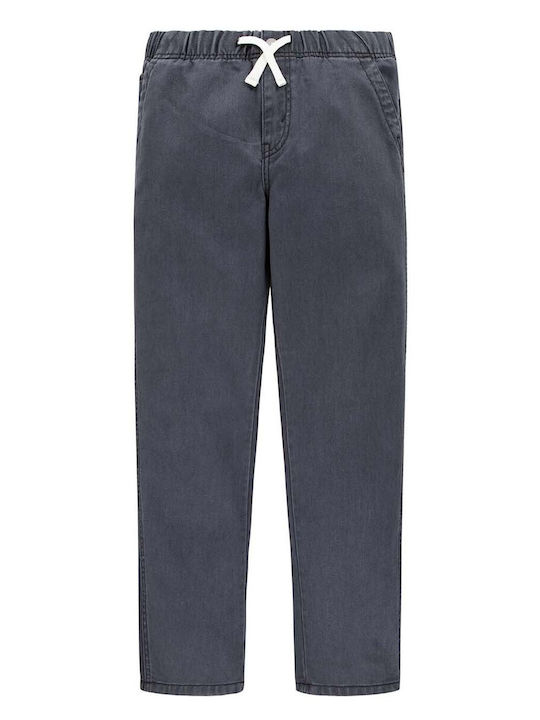Παιδικό Παντελόνι Γκρι Σκούρο Loose Fit Pull-on Pant