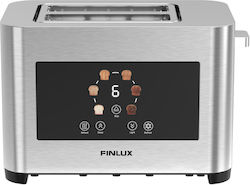 Finlux Φρυγανιέρα 2 Θέσεων 850W Inox