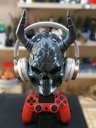 Sci-fi Skull Controller & Headphone Holder Graphite Sci-fi Skull Controller & Headphone Holder Graphite