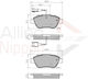 Plăcuțe Față Alfa Romeo Mito 08-18 Citroen Nemo 08- Fiat 500 07- Fiorino 07- Punto 08- Qubo 08- Lancia Musa 04-12 Peugeot Bipp Adb12047-10267