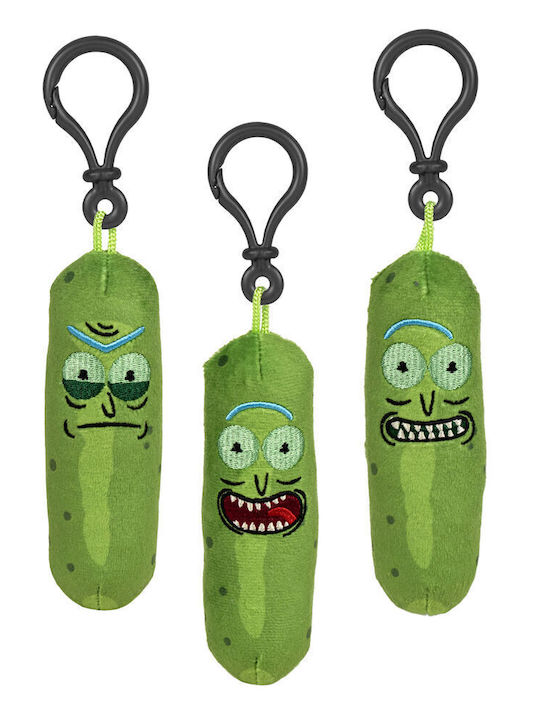 Rick & Morty Pickle Assorted Plush Keychain 10cm 24 Τεμ