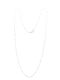 PS Silver Silver Chain Neck Thin Thickness 1.8mm and Length 50cm