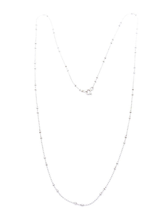 PS Silver Silver Chain Neck Thin Thickness 1.8mm and Length 55cm