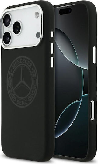 Mercedes-Benz Back Cover Σιλικόνης Μαύρο (iPhone 17 Pro Max)