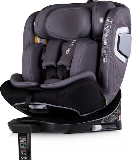 Chipolino Clima Air Baby Car Seat i-Size with Isofix anthracite