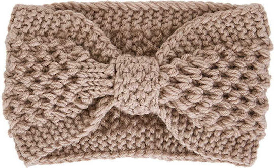 Celestino Women's Hair Band Bow Light Brown