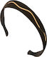 Hairutopia Brown Golden Plastic 18mm Hair Headband