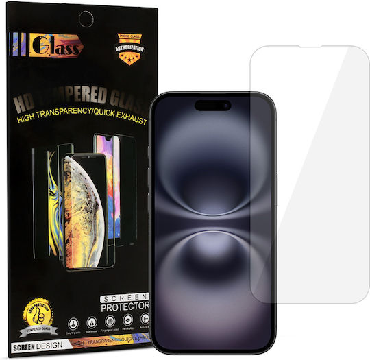 2.5D Tempered Glass (iPhone 15 Plus / 16 Plus)