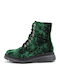 Women's Ankle Boots Platform Khaki