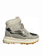 Stiefeletten Damen mit Pelz Beige
