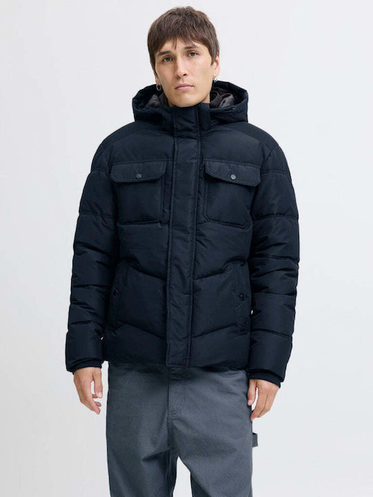 Jack & Jones Winter Jacke Puffer Navy Blazer