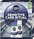 Nivea MEN Sensitive Care Ritual Skin Care Set 2pcs