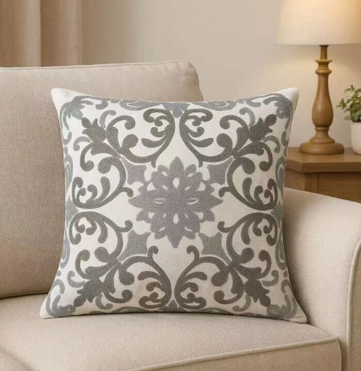 ForHome Gray Decorativе Pillow Case 45x45cm
