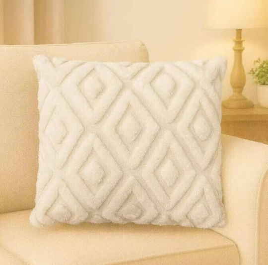 ForHome Decorative Pillow Case Ecru 45x45cm