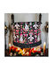 Oxygen Goth Skulls Table Lamp for E27 with Black Shade and Base