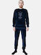 Paco & Co Men's Winter Pajamas Set Blue