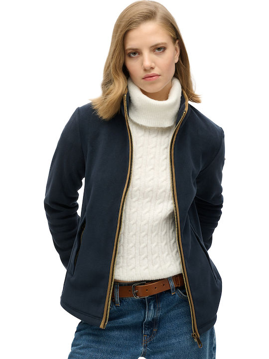 Women's Sweatshirt Jacket Blue
