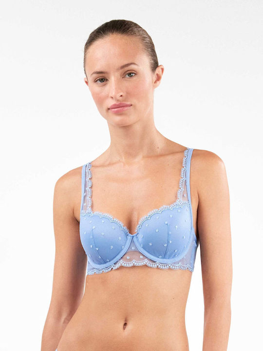 Bra Underwire Sky Blue