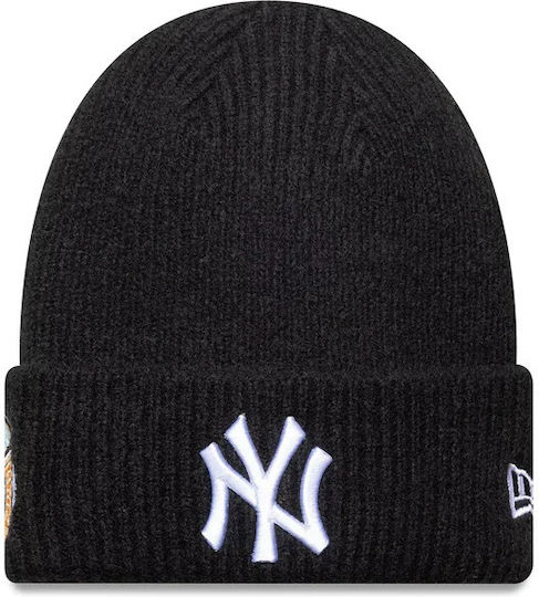 New York Yankees Beanie Unisex Beanie Knitted in Black color