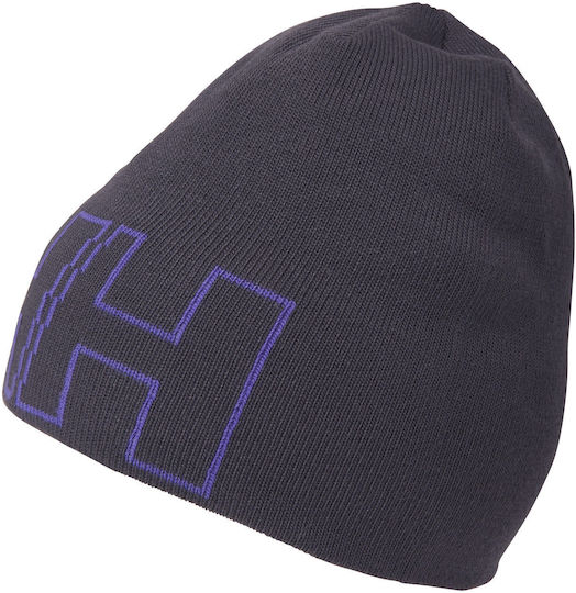 Outline Beanie Unisex Beanie Knitted in Purple color