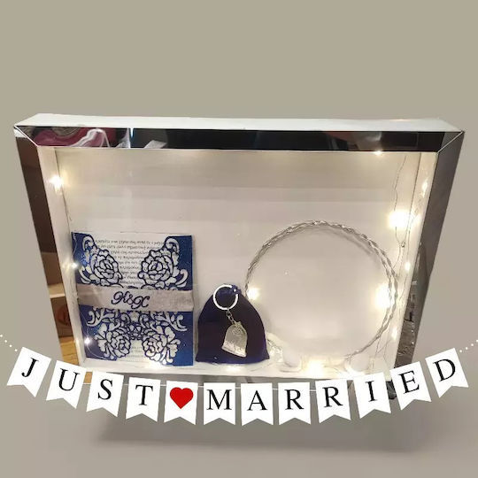 Wedding Box Handgefertigte Beleuchtung 40cm Länge