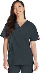 Dickies Signature Women's Red Medical Blouse Cotton and Polyester Dickies Signature Women's Red Medical Blouse Cotton and Polyester