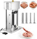 Vevor Sausage Filler Machine with Pedal 10lt 39.5x29.5x70cm