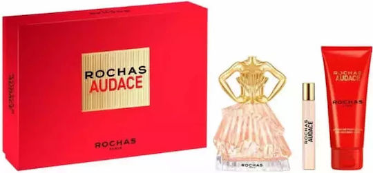 Rochas Audace Set mit Eau de Parfum 3Stück