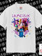 Huntrix K-pop Series Κλασικό T-shirt Διπλής Ραφής Χωρίς Πλευρικές Ραφές Λευκο 100% Βαμβάκι Vegan & Oeko-tex Πιστοποιημένο