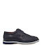 Men's Synthetic Leather Casual Shoes Blue