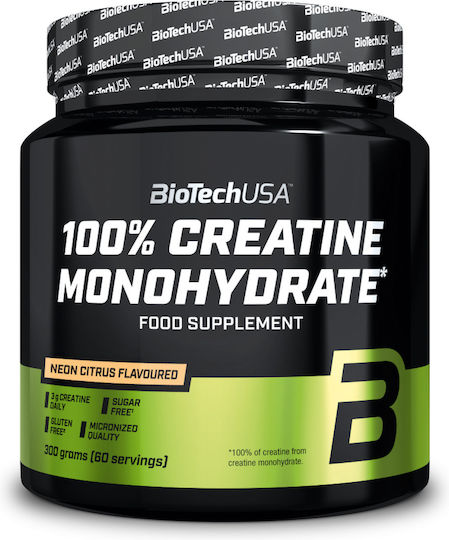 Biotech USA 100% Creatine Monohydrate Citrus 300gr