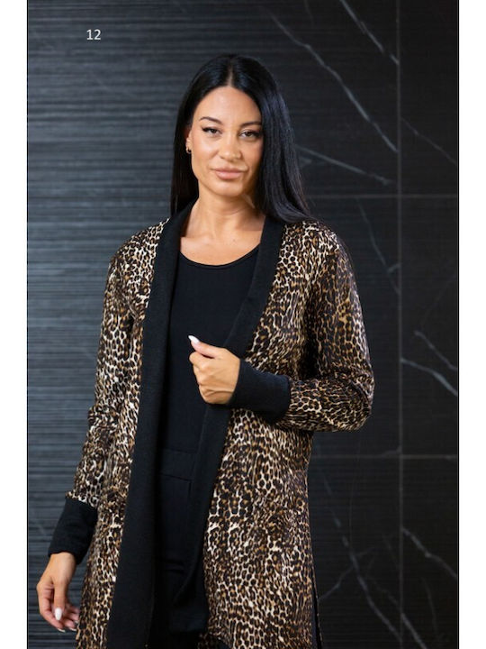 Women's Cardigan Animal Print