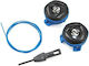 Shimano Boa Ip1 Fahrradpedale Blau