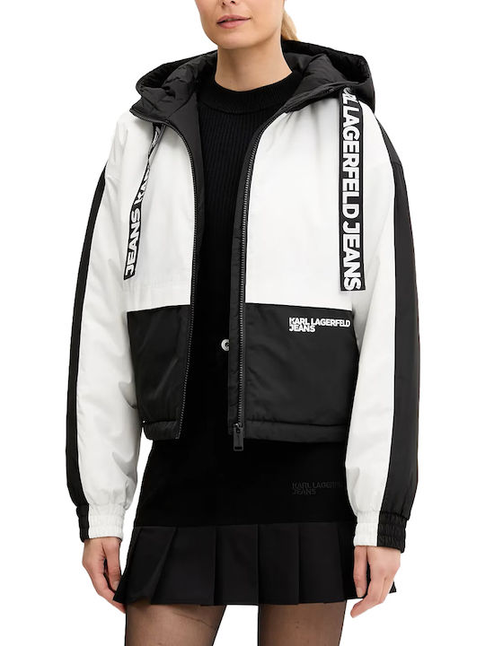 Women's Puffer Jacket for Winter Black