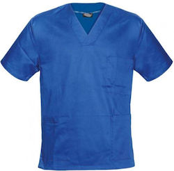 Fageo Unisex Navy Blue Medical Blouse
