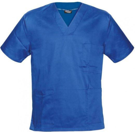 Fageo Unisex Ιατρική Μπλούζα Navy Μπλε