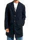 Men's Coat Navy Blue