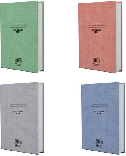 Salko Paper Notebook Ruled B5 96 Sheets 3 Subjects Colorline Orange 1pcs