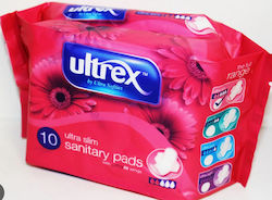 Ultrex Ultra Slim Sanitary Pads with Wings 10pcs