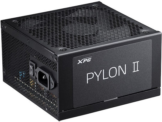 Adata XPG PYLON II 650W Black Computer Power Supply Full Wired 80 Plus Bronze