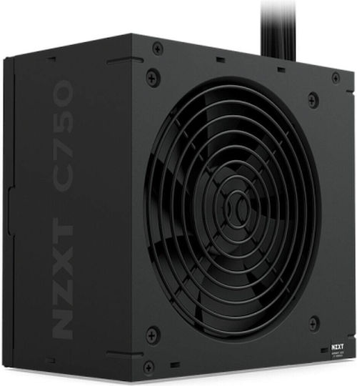 NZXT C750 750W Black Computer Power Supply Full Wired