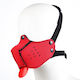 Neoprene Welpen Gesichtsmasken Rote
