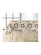 Kipper Dekorationsstoff 140x2000cm Beige