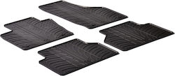 Car Floor Mats Gledring 0249 Compatible Audi Q3 2011-12.2018 4pcs