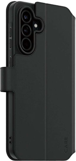 CARE by PanzerGlass Care Feature Kickstand Wallet Tempered Glass Black (Galaxy A26)