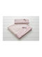 Vesta Home Set of Baby Towels 2pcs Pink Weight 400gsm