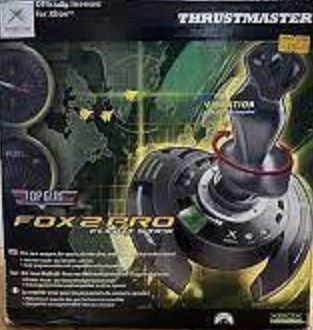 Microsoft Xbox Thrustmaster Fox 2 Pro Flight Stick Controller Nou