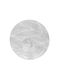 Silver PVC Embossed Printed Placemats Φ38cm