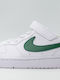 Court Borough Low Recraft Kids Sneakers with Hoop & Loop Closure White